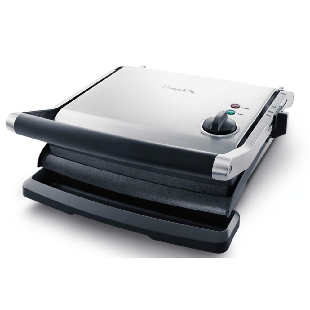 Breville Panini Grill Model BGR200XL Stainless Steel & Non-Stick Surface 1500W